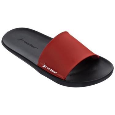 Imagem de Chinelo Masculino Rider Speed Slide Ad Pto/Vm 11766  Grendene