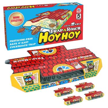 Imagem de Hoy Hoy Armadilha de Barata Armadilhas de Cola de Barata - 5 Unidades de Pesticida - Nova Versão Interna