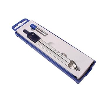 Imagem de CIADAZ Ferramentas profissionais de desenho de bússola de desenho de metal com refil de chumbo para materiais de papelaria para alunos de matemática de geometria escolar