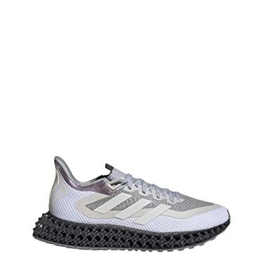 Imagem de adidas 4DFWD 2 T nis de corrida feminino, Halo prata/zero met lico/roxo fosco, 8