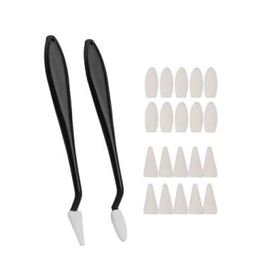 Imagem de Deevoka Esboço esfregando esponja escova desenho arte liquidificadores ferramentas limpar caneta para destaque profissional cinza superfície detalhe