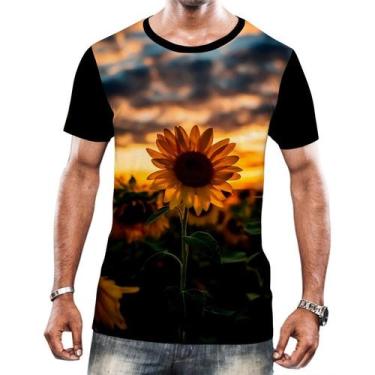 Imagem de Camisa Camiseta Flor Do Sol Girassol Natureza Amarela Hd 8 - Enjoy Sho