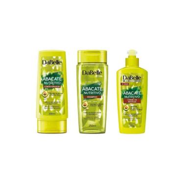 Imagem de Kit Dabelle Abacate Nutritivo Shampoo+Cond+Creme Pentear