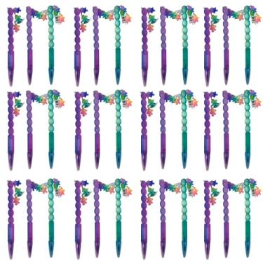 Imagem de WARM FUZZY Brinquedos (36) canetas esferográficas de metal – lindas canetas pendentes de tartaruga marinha – canetas chiques caneta de tinta preta de ponta fina de 0,5 mm para brindes de festa, caixa