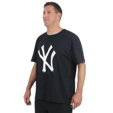 Imagem de Camiseta Extra Grande New Era Logo New York Yanke-Unissex