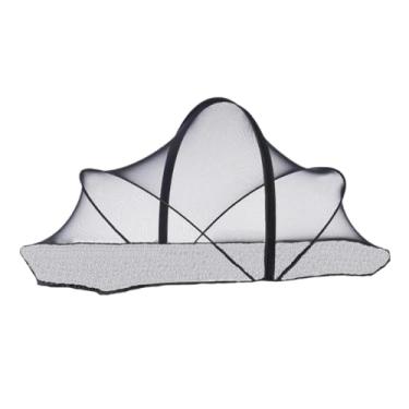 Imagem de Generic Bebê ao lado da rede do berço capa de berço, universal, respirável dossel dobrável berço rede capa para cama viagem berço berçário quarto, preto M