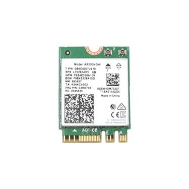 Imagem de AX200NGW Wi-Fi 6 AX200 (Gig+) PCI-Express M.2 2230 802.11ax WLAN 2.4Gbps Bluetooth 5.2 Cartão WiFi 02HK705 11S02HK705 Peça de reposição compatível com Intel para sistemas de laptop e compatíveis com