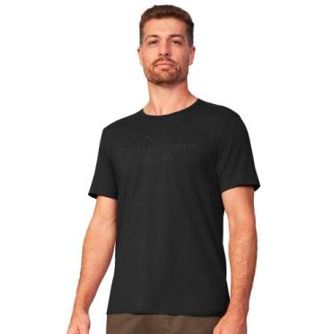 Imagem de Camiseta Acostamento Casual Pr25 Preto Masculino