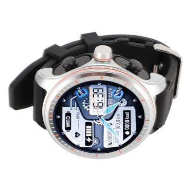 Imagem de Relógio Inteligente e Fones de Ouvido, Vários Modos Esportivos, Relógio 2 Em 1, Chamada BT, Grande Memória, Reprodução de Música, Tela HD de 1,53 Polegadas para Dirigir (Prata)