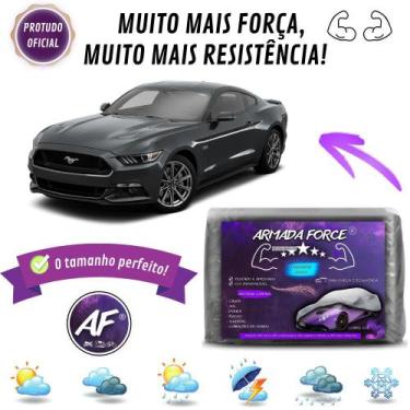 Imagem de Capa De Cobrir Carro Mustang Forrada Impermeável Armada Force - Armada