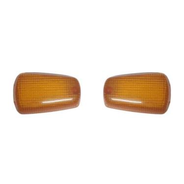 Imagem de Par de Lentes Pisca Rd 350 Dt 200 Amarela Paramotos