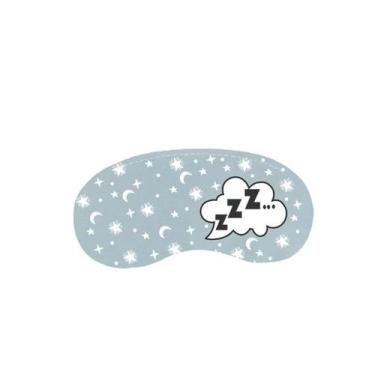 Imagem de Máscara De Dormir Soneca Descanso Tapa Olhos Com Elástico - Outfiter E