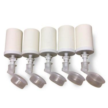 Imagem de Kit 5 Velas Filtro Carvão Ativ.+ 5 Boias Anti-Transbordantes - MINERAL