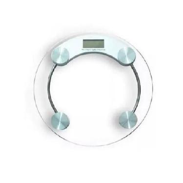 Imagem de Balança De Piso Digital De Vidro Redonda 180Kg - Bons Cheff - Wellmix