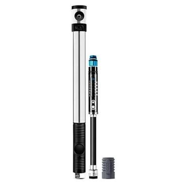 Imagem de Bomba de ar crank brothers gauge klic hp com inflador para co2 120 psi