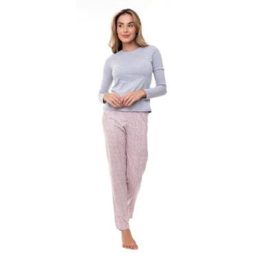 Imagem de Pijama Longo Feminino E-Pijama By Sepie 5118/LS223 Poliviscose - Oncin