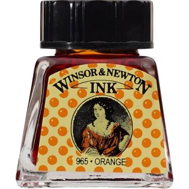 Imagem de Tinta Nankin para Desenho Winsor & Newton Escolha a Cor, ORANGE
