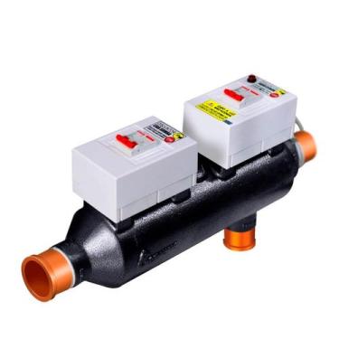 Imagem de Aquecedor De Piscinas Elétrico Trocador Coletor 8.000w Inox - Globalma