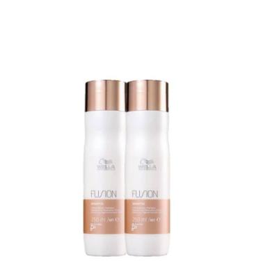 Imagem de Kit Wella Professionals Fusion - Shampoo 250ml (2 Unidades)