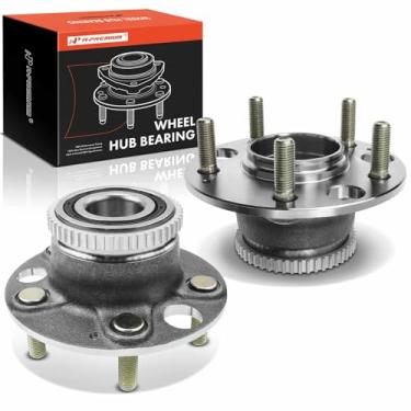 Imagem de A-Premium 2 rolamentos de roda traseira e conjunto de cubo com anel ABS e 5 terminais compatíveis com Honda Odyssey 1995-1997 e Isuzu Oasis 1996-1997