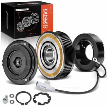 Imagem de A-Premium Kit de embreagem de compressor A/C de substituição para Toyota Tundra 2005-2006 AC Compressor Clutch Kit, 12V, 117,47 MM, 7PK