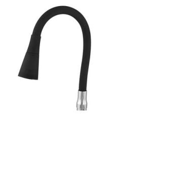 Imagem de Tubo Gourmet Preto Cone Duplojato Reposição Torneira Cozinha - Modelar