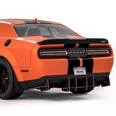 Imagem de Vicrez Genali VR2 Rear Diffuser vz102633 Compatible with Dodge Challenger 2008-2023