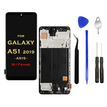 Imagem de EagleWireless Tela LCD com digitalizador frontal sensível ao toque pré-instalado para Samsung Galaxy A51 A515 A515F A515F/DS A515F/DSN SM-A515F/DST SM-A515F/DSM SM-A515F/N (não para A51 5G)