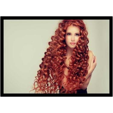 Imagem de Quadro Decorativo Estética Feminina Moda Salões De Beleza Maquiagem Ca