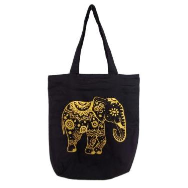 Imagem de Bolsa Elefante Indiano Ecobag Sacola Feminina - DB