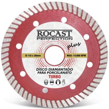 Imagem de Disco Diamantado (Extrafino) Turbo P/ Porcelanato 110X20Mm (Espessura 