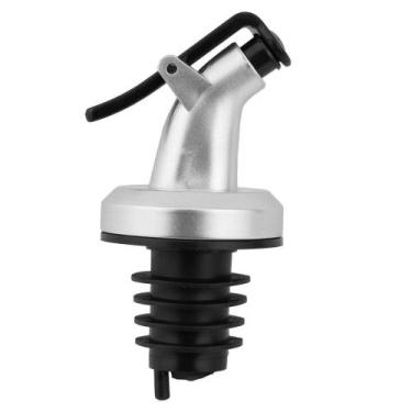 Imagem de Kit 2 Bicos Dosador Inox Para Azeite Vinho Licor Com Tampa Envio Imedi