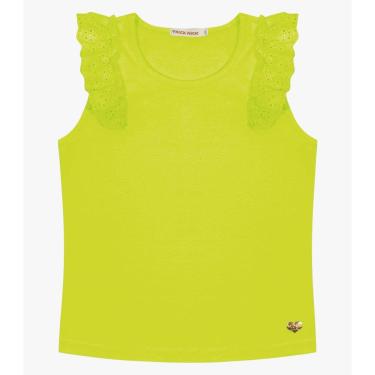 Imagem de Regata Infantil Feminina Trick Nick Verde-Feminino