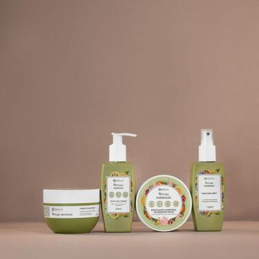 Imagem de Kit Banho Premium - Ritual Energiza Creme Hidratante Corporal + Esfoli