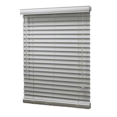 Imagem de Persiana Horizontal Pvc 50Mm Forest Branca 60 (L) X 160 (A) - Euroflex