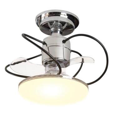 Imagem de Ventilador de Teto Treviso Cromado Elegance LED Controle Remoto