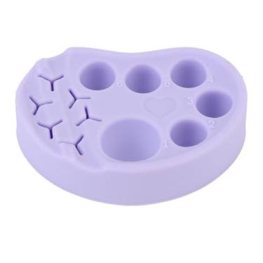 Imagem de Ferramenta Multifuncional de Paleta de Levantamento de Cílios de Silicone para Profissionais de Beleza (Roxo)