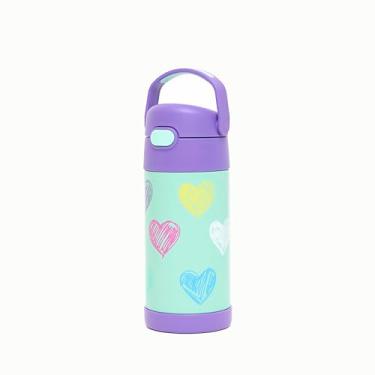 Imagem de Garrafa Térmica FUNtainer Corações Coloridos (355 ml) - THERMOS