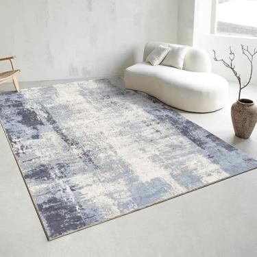 Imagem de Decoração para casa Tapete Abstrato Cinza Sala de estar Tapetes Sofá Cadeira Área Tapete Decoração de quarto Tapete de cabeceira, Flanela 11.200 x 300 cm 78,7 x 118 pol.
