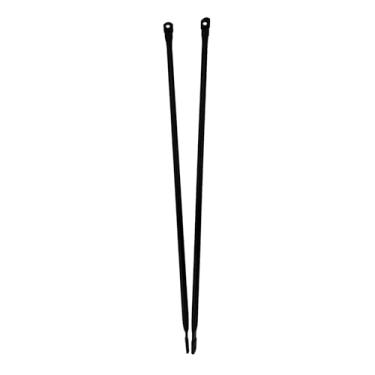 Imagem de Timyrimy 37"/94cm Garden Swing Replacement Rods with 90 Degree Angled Ends, Matte Black Metal Round Rods for Hanging Swing Seat to Frame(2PCS/CTN)