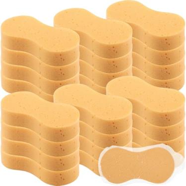 Imagem de Vesici Pacote com 24 esponjas grandes a granel para lavar carros esponjas gigantes de carro doméstico sem arranhões suprimentos de limpeza de carro para carro, barco, caiaque, cozinha, com embalagem