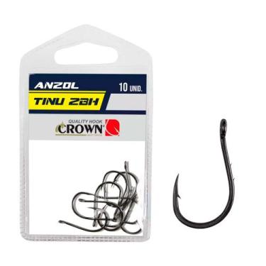 Imagem de Anzol Tinu Black 2BH N 1 C/ 10  - Crown