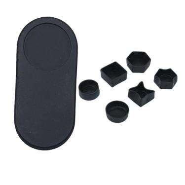 Imagem de Dynwave Suporte de giz de bilhar, suporte de giz para piscina, taco de bilhar, caixa de giz, clipe de cinto para adultos, acessórios de mesa de piscina, 6 Caixa de Giz, Regular