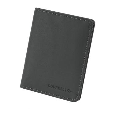 Imagem de Carteira de Couro Couro50 RFID Luz/SP-Masculino