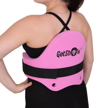 Imagem de Cinto para Hidroginástica Colete Flutuador Natação Boia 73x31x3cm Eva 140k Getshow-Unissex