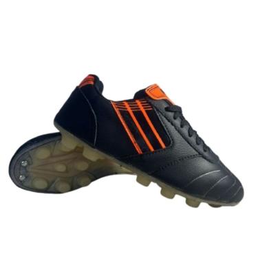 Imagem de Chuteira de Couro Futebol Campo Solado Costurado Madry MP20