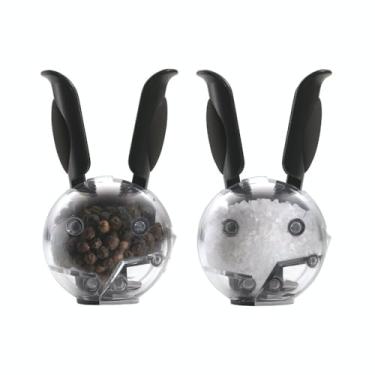 Imagem de Chef'n Conjunto de mini bola de pimenta magnética e saltball (preto), 101-033-001