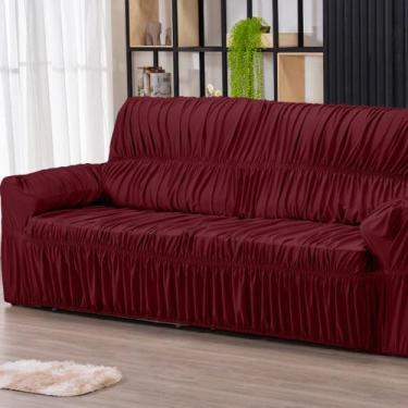 Imagem de Capa para Sofa Retratil 4 Lugares Malha Gel 21 Elasticos - FAGUI ENXOV