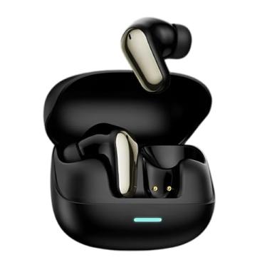 Imagem de Fones de Ouvido Bluetooth 5.4 Sem Fio, Som Cinema Dolby, Baixa Latência 0.08s, Bateria 24h, Type-C, IPX4, Controle Touch, Cancelamento de Ruído, Compatível com iOS, Android e Windows