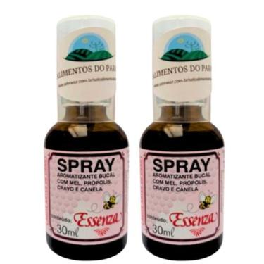 Imagem de Kit 2 Aromatizante Bucal Cravo e Canela 30Ml - Essenza
